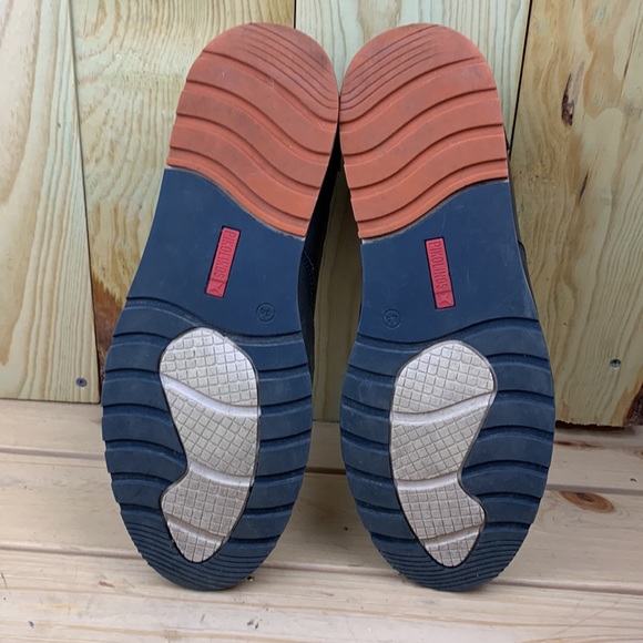 Pikolinos Mens Gray With Black Trim Oxford Leather Size 44 EU 10.5-11 US - Picture 5 of 9